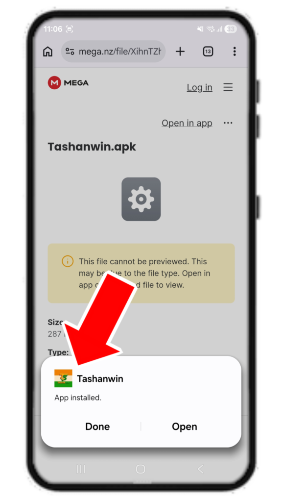 tashan win download apk